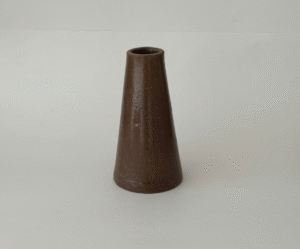Florero Embudo Ebano