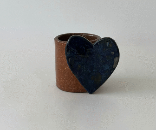 Pocillo Corazon Azul