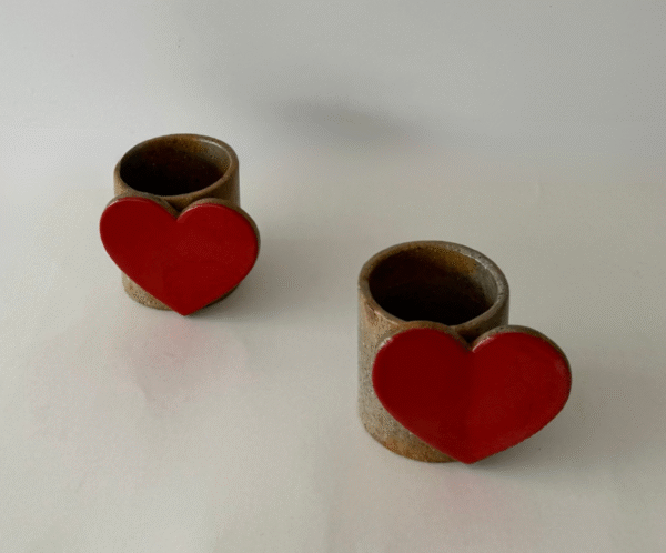 Pocillo Corazon Rojo